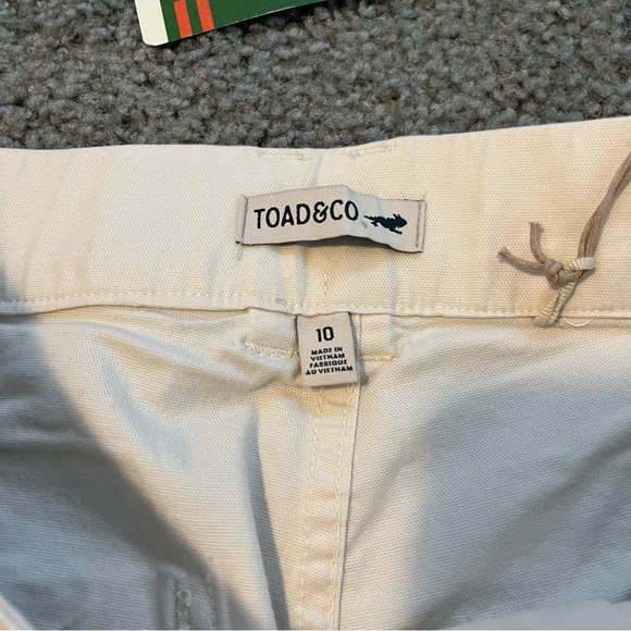 Toad & Co Earthworks kick flare crop pant size 10 NWT - Picture 5 of 11